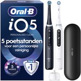 Oral-B iO 5 - Black & White - Elektrische Tandenborstels - Ontworpen Door Braun