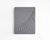 Dreamhouse Bedding - Topper Hoeslaken - Katoen - Tweepersoons - 140x200 cm - Grijs