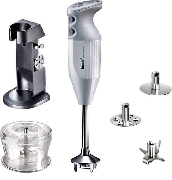 Bamix Deluxe Staafmixer Wit - 200W - Met accessoires van Merkloos — afbeelding 4