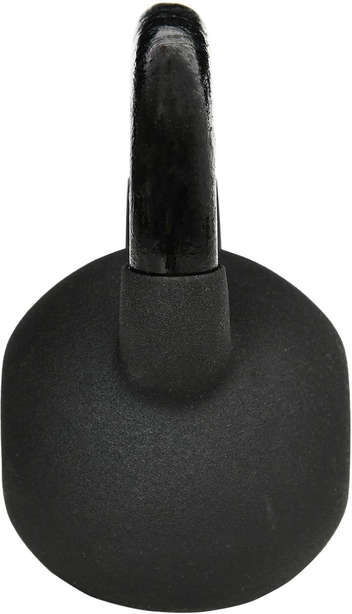 Wishdor - Gewichtskogel - Brede Gladde Greep - Voor Krachttraining - Metaal - Zwart - 20 X 13 X 23 Cm - 12 Kg
