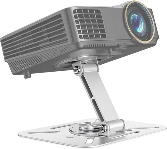 Projectorstatief aluminium verstelbaar 360° draaibaar 3 kg draaggewicht voor mini projector camera