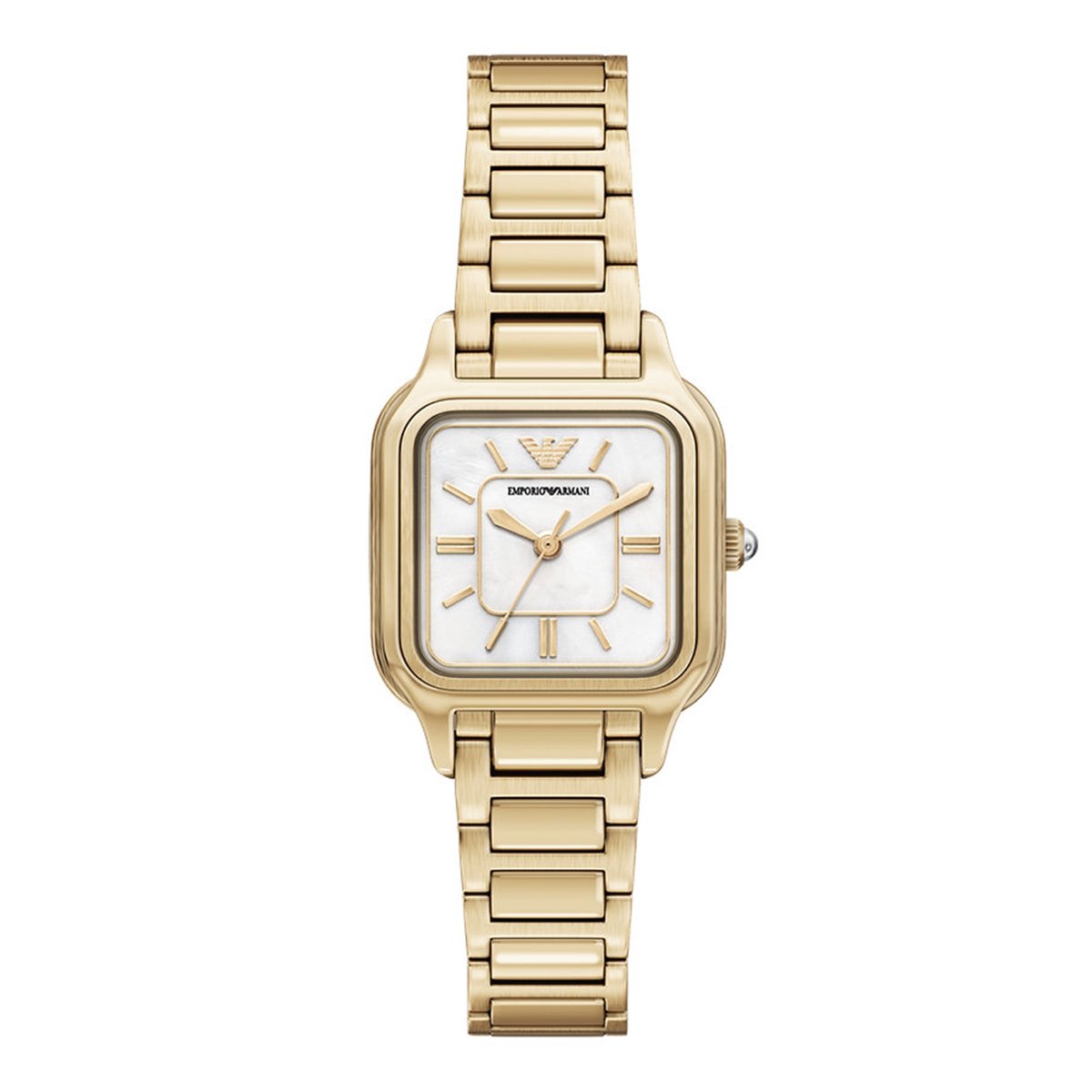 Emporio Armani AR11744 Vrouwen Horloge 35 mm - Goudkleurig