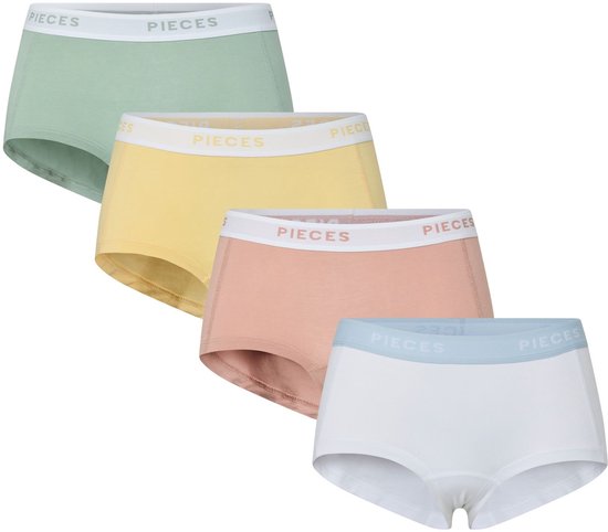 Short femme Pieces - Lot de 4 - Jade - L
