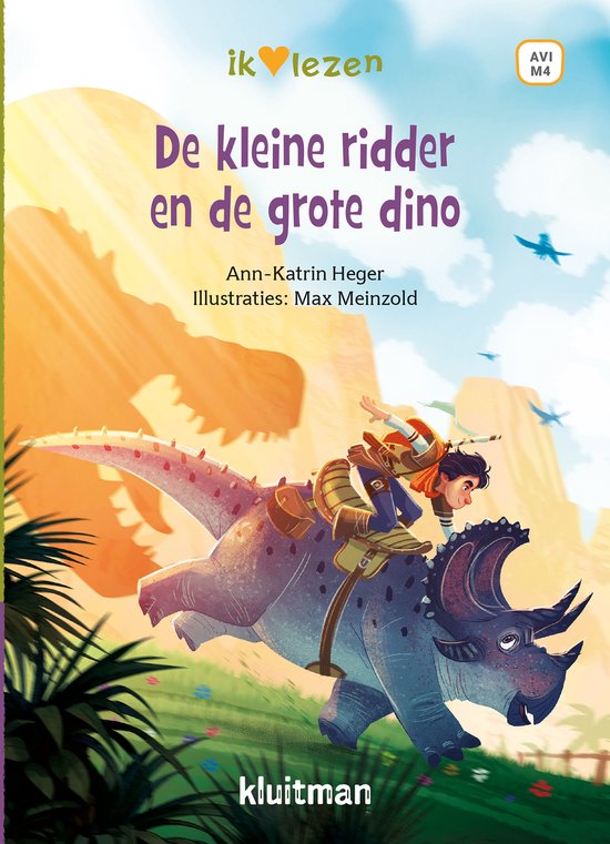 Ik  lezen - De kleine ridder en de grote dino - cover
