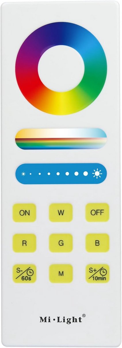 RGBCCT LED Afstandsbediening Full Touch met Timer Functie voor RGBW Verlichting