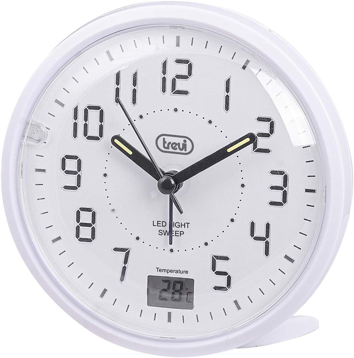 Digitale Wekker met LED Display en Temperatuurmeter - Stil Uurwerk