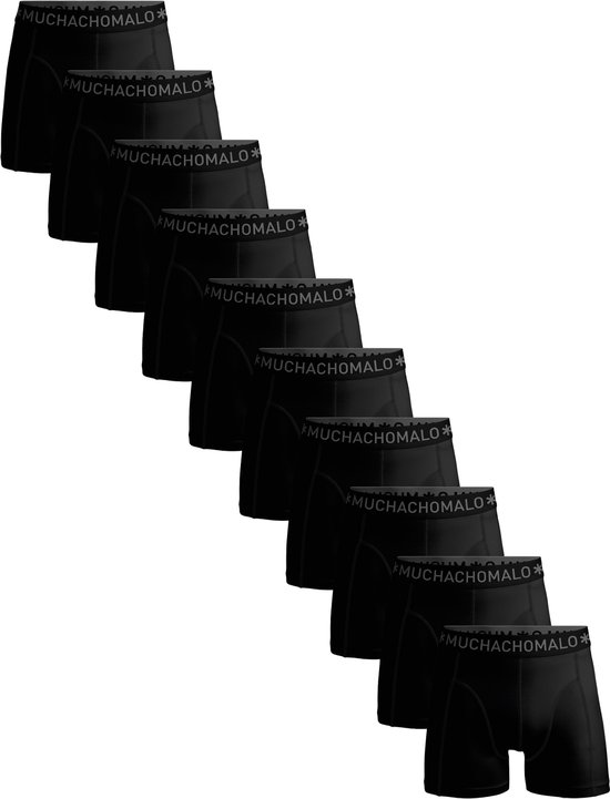 Muchachomalo Boxershort Heren – 10 Pack – 95% Katoen – Heren Ondergoed – Kleding – Stevig Ondergoed – Onderbroeken Heren