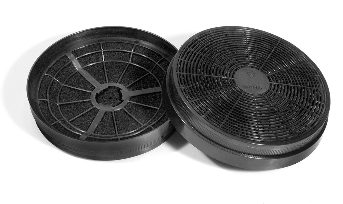 Inventum 2KSF002 - Koolstoffilters - Set van 2 stuks - Zwart -geschikt voor AKO6012RVS | AKO6012WIT