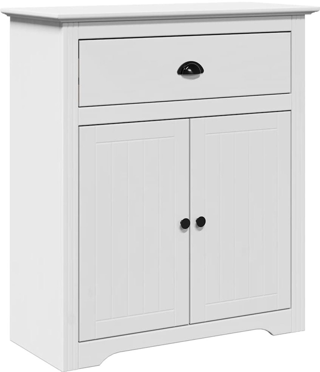 vidaXL - Gangkast - BODO - 80x35x90 - cm - wit