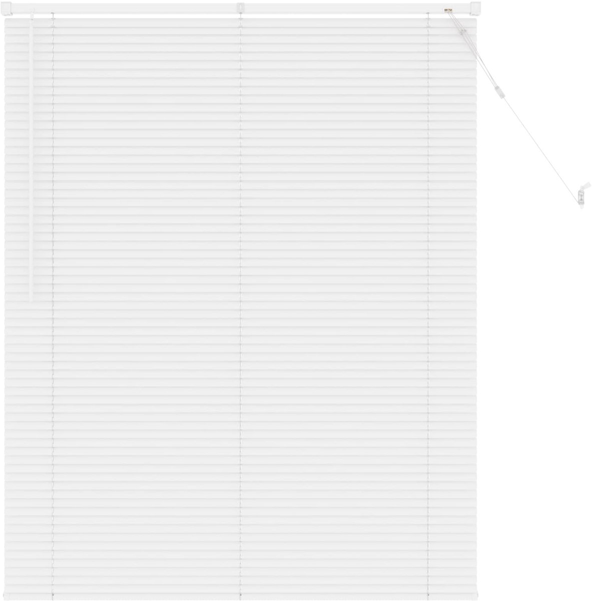 vidaXL - Jaloezie - Wit - 150 - x - 110 - cm - 25 - mm - PVC