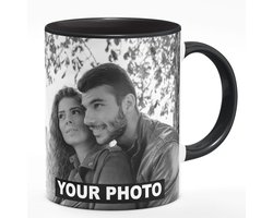 Gepersonaliseerde Koffiemok met Eigen Foto en Tekst - Uniek Cadeau
