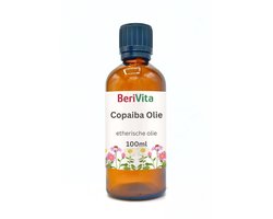Copaiba Olie 100ml Druppelfles - Pure Etherische Copal Resin Oil - Copaibahars Olie, Copaifera Reticulata