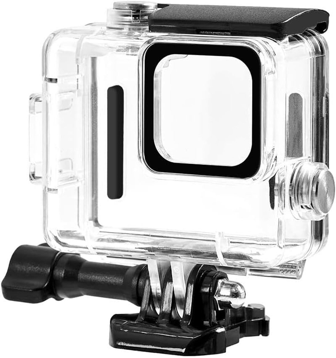 Waterdichte Behuizing 60m voor Actiecamera 4K – Duikhoes met Bevestiging