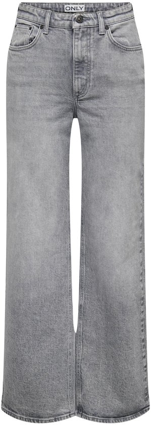 Only Jeans Onljuicy Hw Wide Leg Rea707 Dnm Noo 15334821 Denim gris Medium taille femme - W30