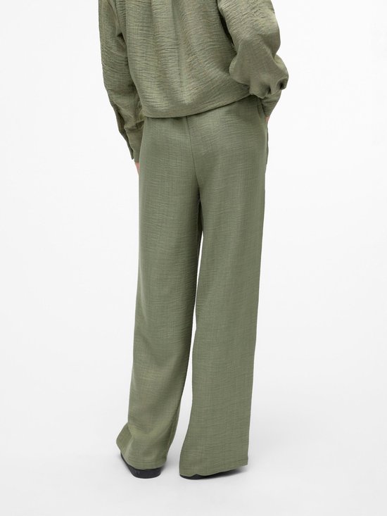 Pantalon Vero Moda Vmmelaney Hw Loose Pant Wvn Ga Noos 10316385 Couronne de laurier/mélange Taille femme - XS