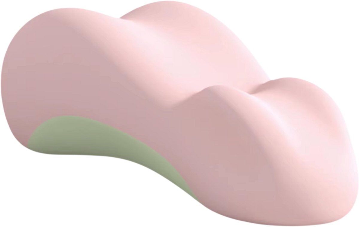 Zacht Beenkussen – Ergonomisch Multifunctioneel Comfort Kussen voor Buikligging – Slaapkussen Ondersteuning op Bed – Thuiscadeau - Roze