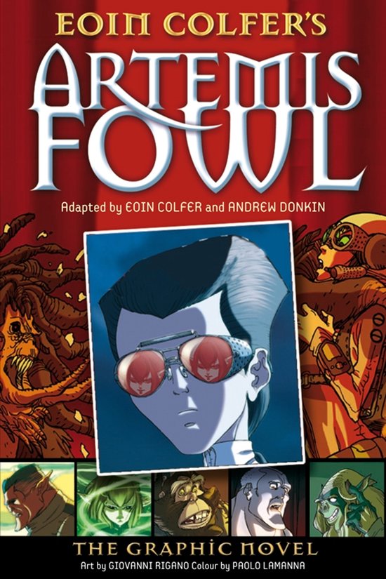 Artemis Fowl Graphic Novel - cover