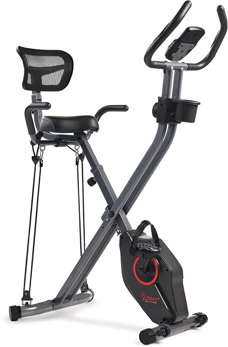 Opvouwbare Hometrainer met 14 Weerstandsniveaus - Compact Cardio Fitnessapparaat
