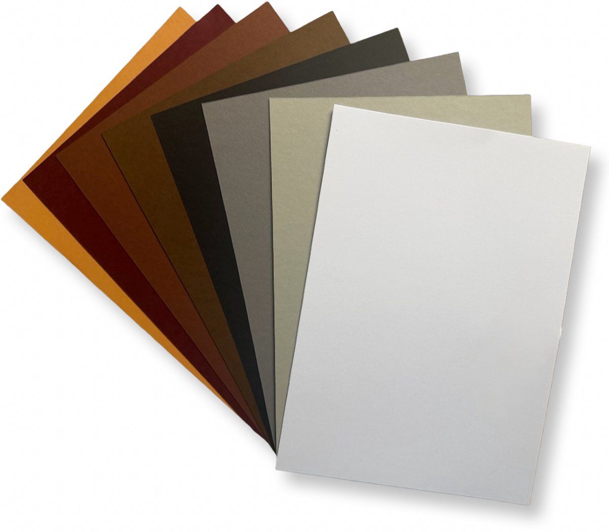100 Vellen Gekleurd A4 Karton - Donkere Kleuren - Knutselpapier - 29,7x21cm - 250 g/sm