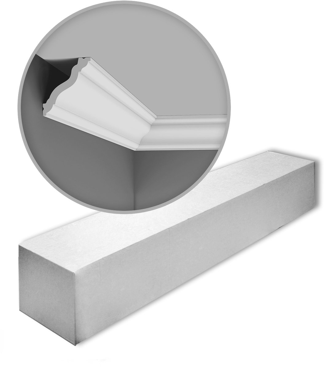 Orac Decor CX177-box AXXENT 1 doos 28 stukken Kroonlijst 56 m