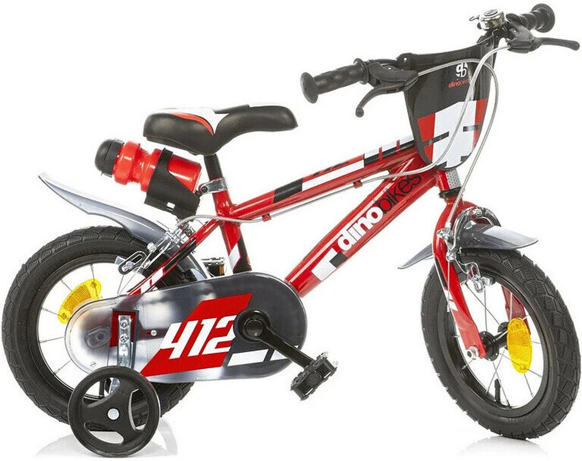 Dino Bikes Kinderfiets Rood 12 Inch