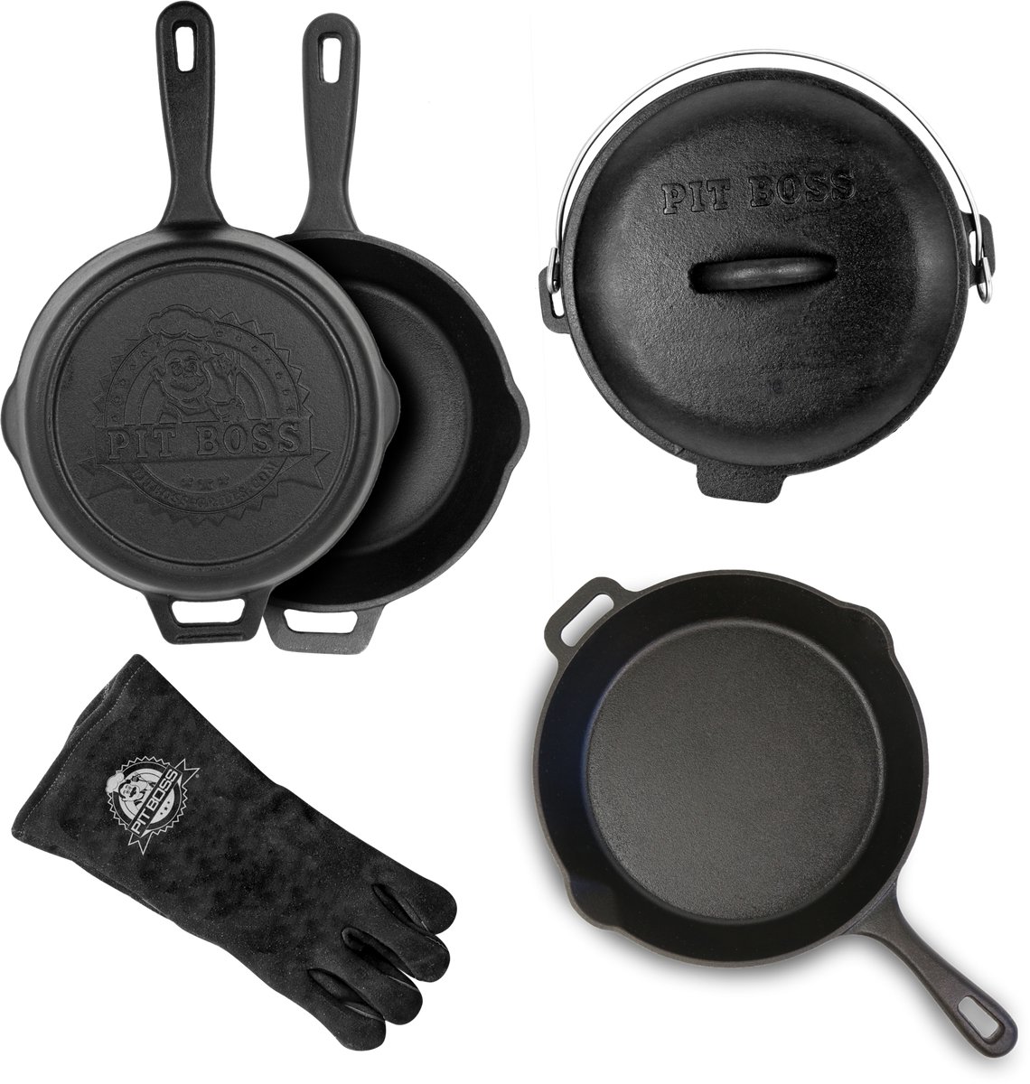 Pit Boss 6-delig - Pannenset -