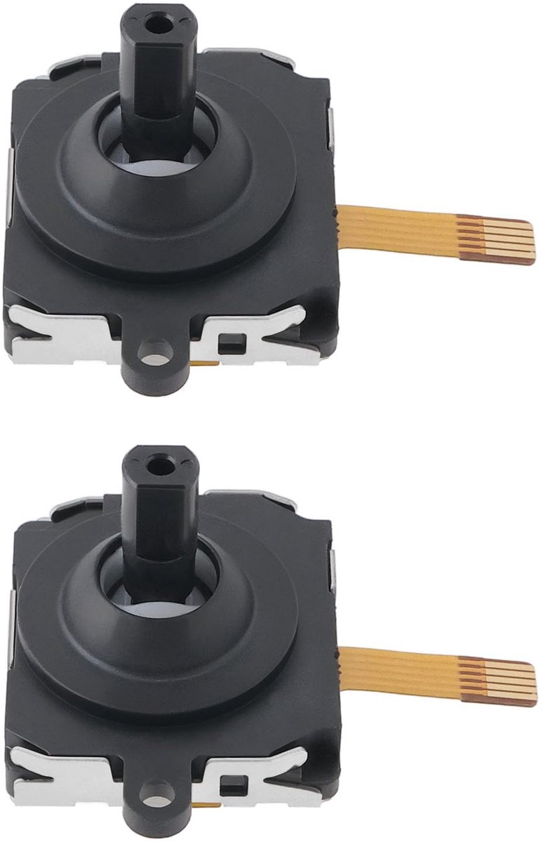 2 Stuks Analoge Thumbstick Vervangingen - Joystick Reparatieset - 20 x 17 mm