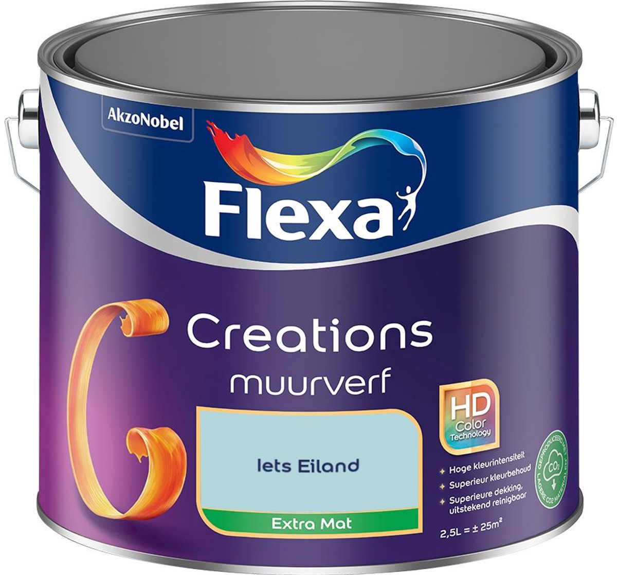 Flexa Creations Muurverf Extra Mat Iets Eiland 2,5 L