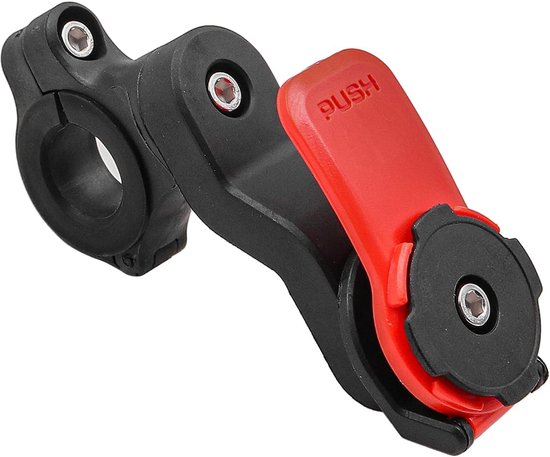 Telefoonhouder motorfiets fiets met trillingsdemper schokbestendig 360° draaibaar universeel voor smartphone