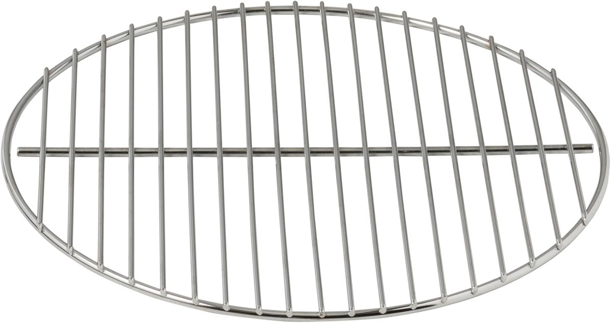 Ronde Grillrooster 30 cm Verchroomd Staal - Universeel Tafelgrill Rooster