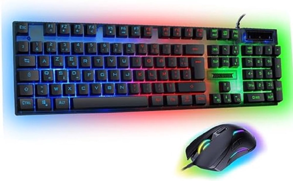 Gaming Toetsenbord en Muis Set voor PC en Laptop