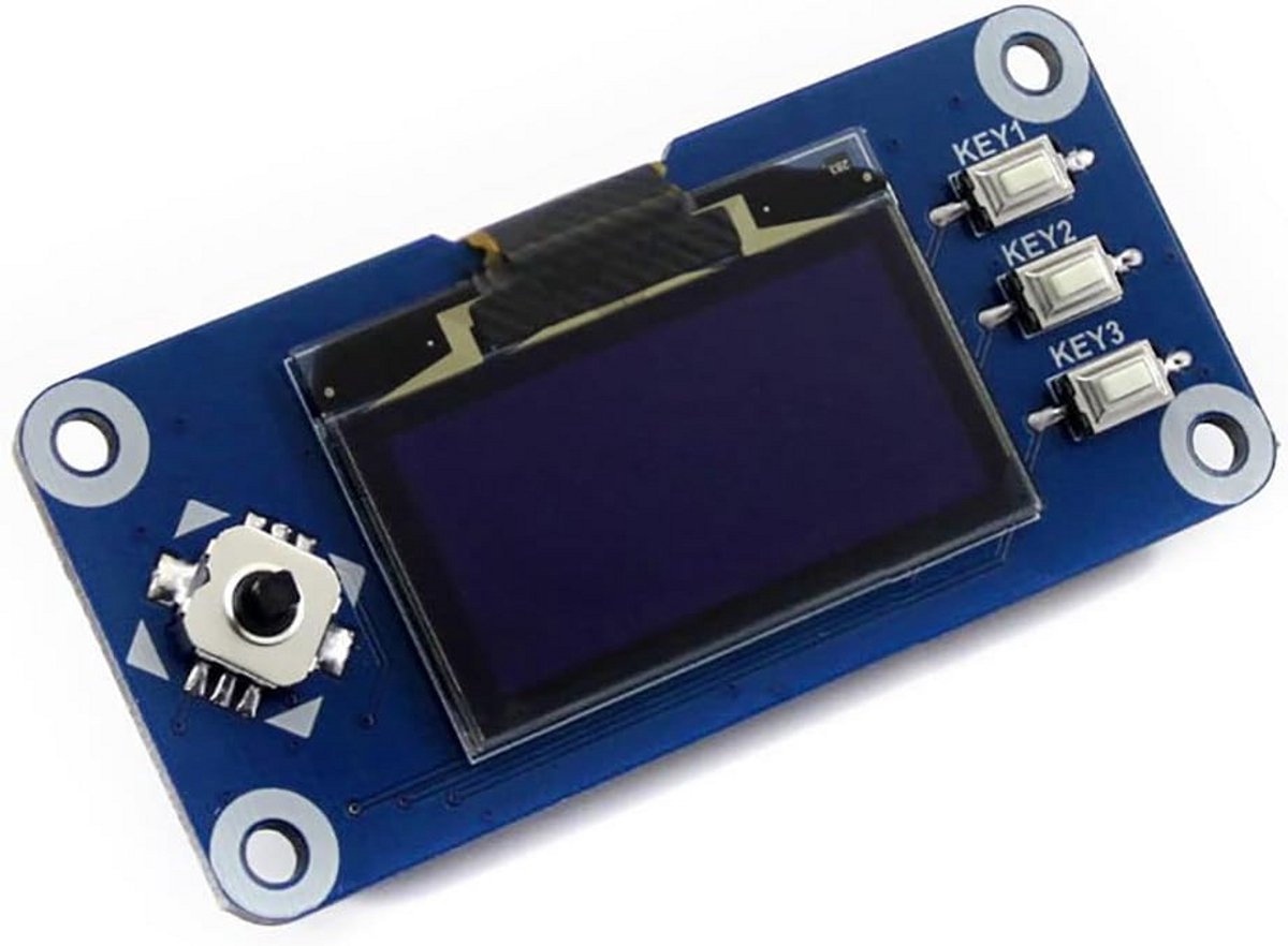 1.3 inch OLED Display Module 128x64 SPI I2C voor Raspberry Pi en Jetson Nano
