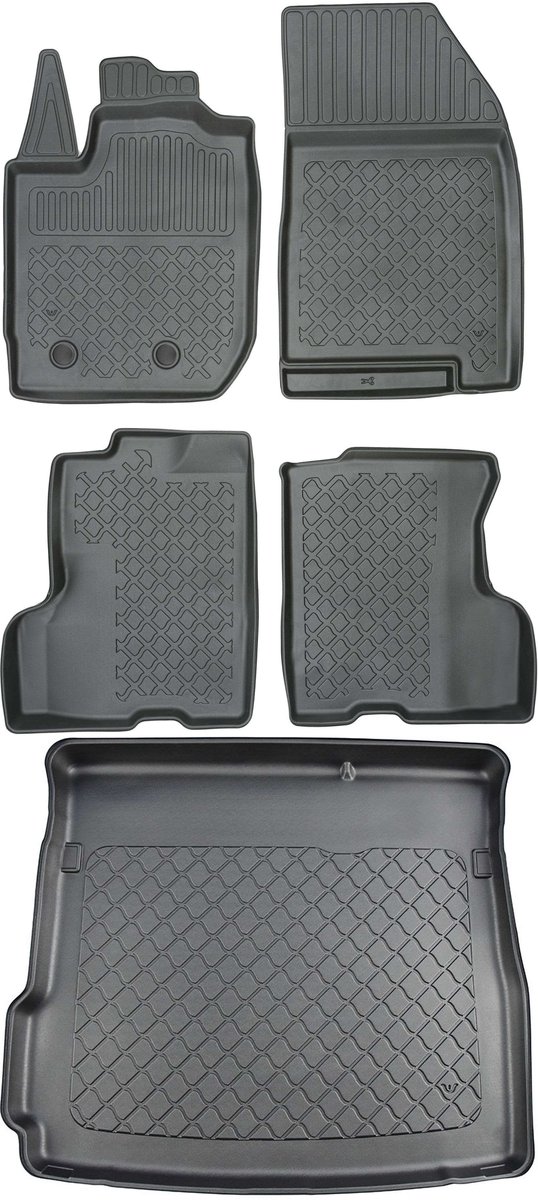 Max-Dywanik ARISTAR - Dacia Duster II SUV - 2018 - Zwart - Set