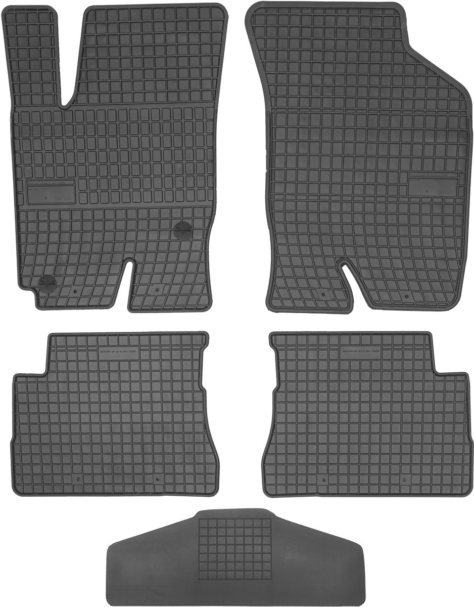 Frogum ET411722 - Automattenset - Hyundai Getz 2002-2011 - Zwart - Bescherming