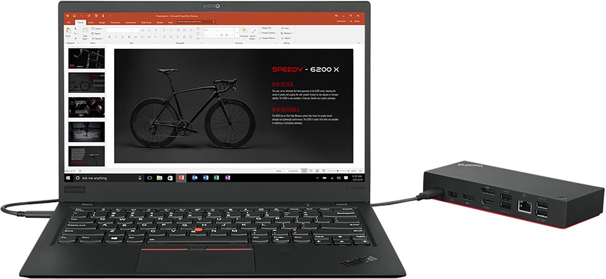 ThinkPad Universal USB-C Dock – 11 poorten & 100W opladen thumbnail 7