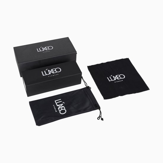 Lúxeo Eyewear - Mercurius Mocha - Zonnebril - Festivalbril - Randloze Zonnebril - Heren - Dames van Merkloos — afbeelding 3