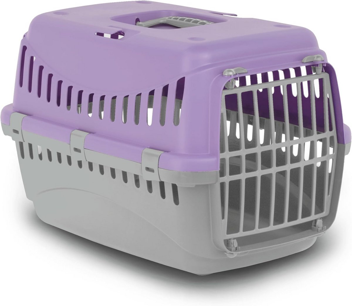 Transportbox voor Kat en Hond - Reismand Kunststof 50L met Veilige Sluiting