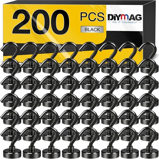 100 stuks ritsbanden met schroefgat - 7,8 inch zwarte ritssluiting stropdas schroefbevestiging, multifunctionele zwaar belastbare nylon kabelbinders met ritssluiting voor kabelmanagement voor binnen