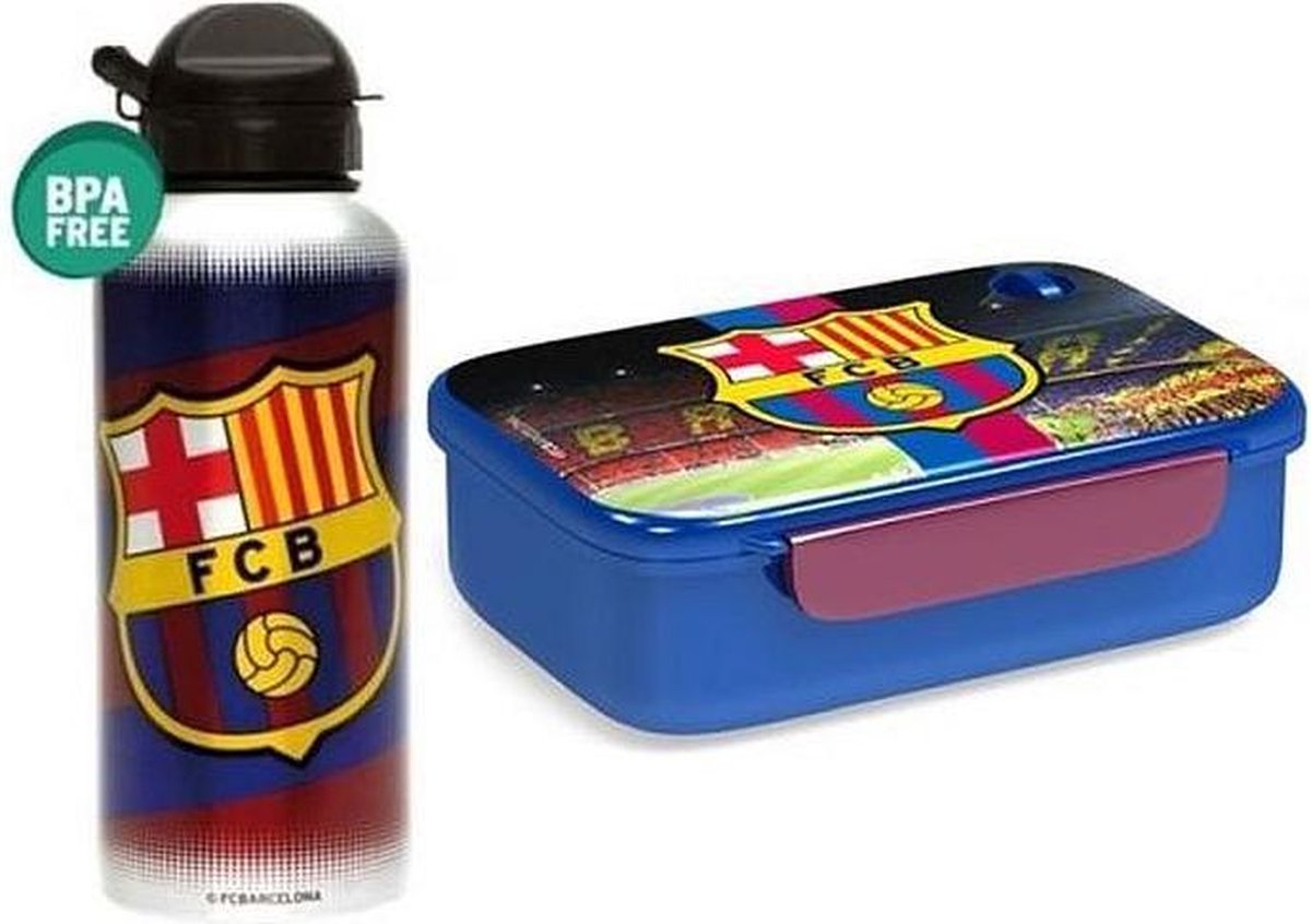 FC Barcelona lunchset - 2 delig | bol.com