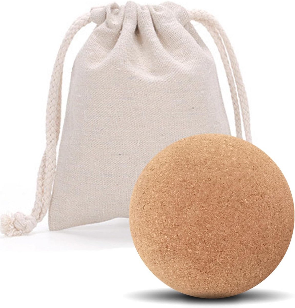 Stevige Kurk Massagebal 5 cm voor Diepe Weefselmassage en Triggerpoints
