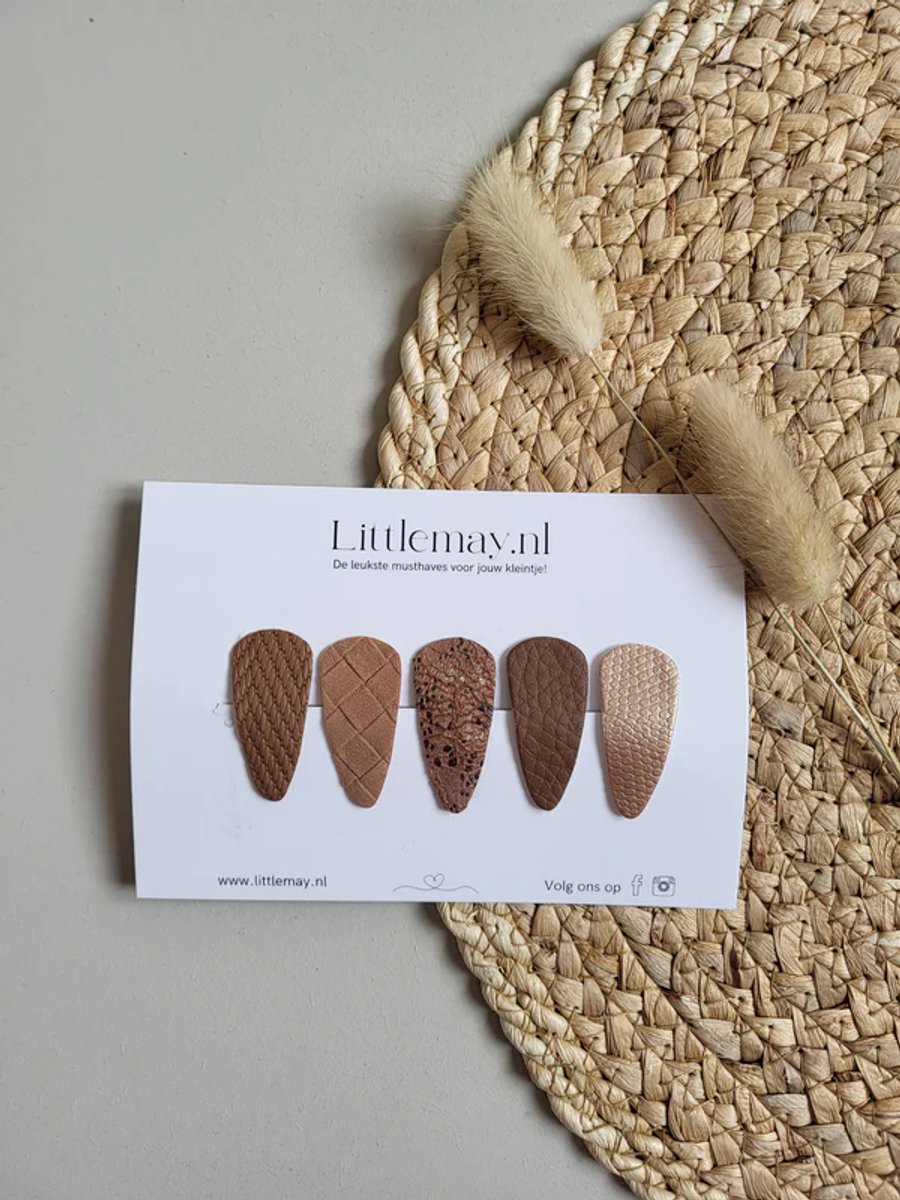 Klik-klak haarspeldje Mara 4 - 4cm