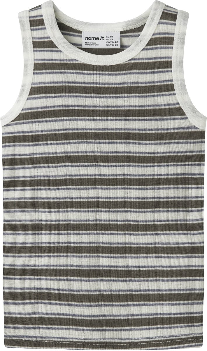 NAME IT - NMMWANG WOOL NEEDLE TANK TOP - Jongens - T-shirts