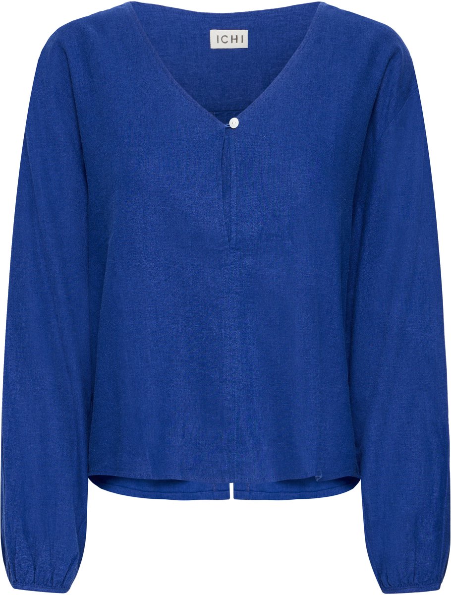 Ichi IHLINNO LS Dames Blouse - Sodalite Blue