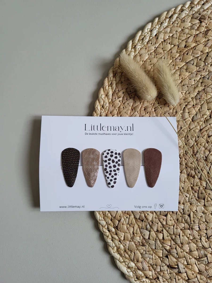 Klik-klak haarspeldje Mara 3 - 5cm