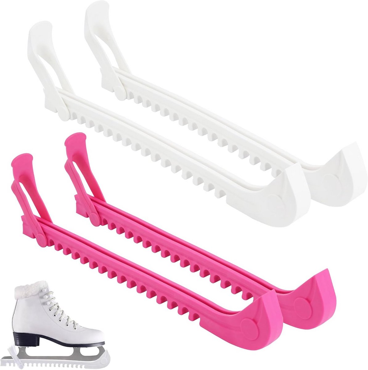 Verstelbare Schaatsbeschermers IJsschaats & Kunstschaats – IJshockey Blade Covers met Hielband