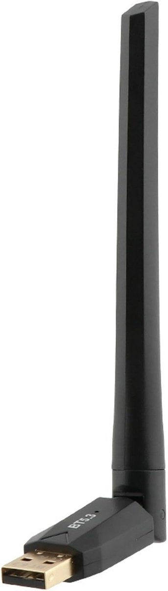 Bluetooth 5.3 USB Adapter voor PC en Laptop - Lange Afstand & Plug & Play