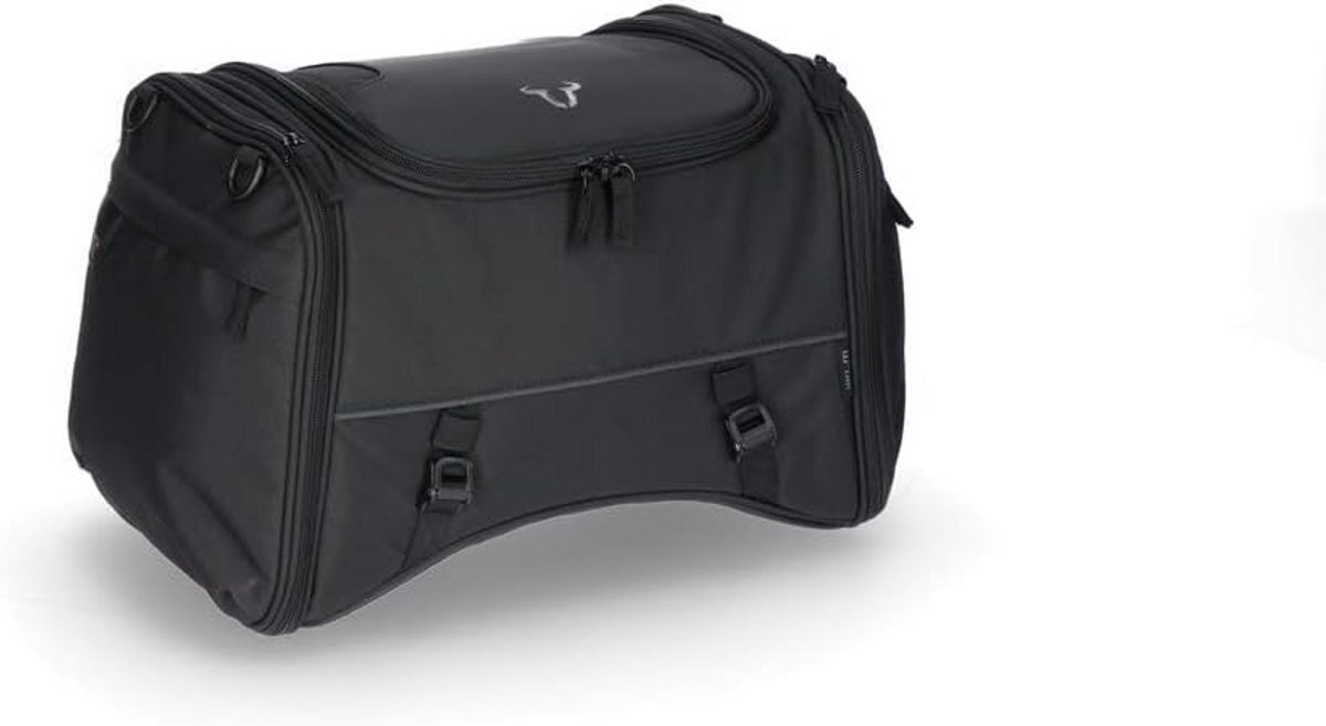 Uitbreidbare Achtertas Motor 26-36 Liter Zwart - Waterbestendig Bagagesysteem