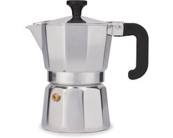 Aluminium Espressomaker voor Drie Kopjes - Traditionele Koffiezetter