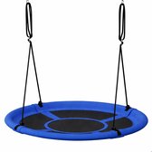 SereneLife Nestschommel met Ophangset – Sterke Buitenschommel met 360° Draaischarnier – Ronde Schotel Schommelstoel voor Kinderen, Tieners & Volwassenen – Zwart SereneLife Nestschommel met Ophangset – Sterke Buitenschommel met 360° Draaischarnier – Ronde Schotel Schommelstoel voor Kinderen, Tieners & Volwassenen – Zwart