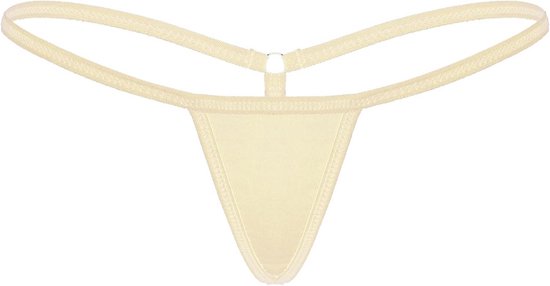 String Barbara Tanga Taille 44 - Bleu Marine, Polyamide - Neuf Avec étiquettes